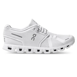 Chaussures de loisirs pour femme On Cloud 5 All White