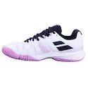 Chaussures de padel pour femmes Babolat  Sensa Women White/ Lilac