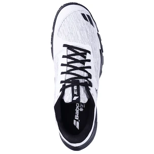 Chaussures de padel pour hommes Babolat  Jet Viva M White/Black