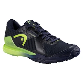 Chaussures de padel pour hommes Head Sprint Pro 4.0 Padel Men Navy/Lime