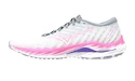 Chaussures de running pour femme Mizuno  Wave Inspire 19 Snow White/High-Vis Pink/Purple Punch  UK 5,5