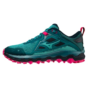 Chaussures de running pour femme Mizuno  Wave Mujin 8 Kajaking/Lagoon  UK 8