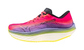 Chaussures de running pour femme Mizuno Wave Rebellion Pro High-Vis Pink/Ombre Blue/Purple Punch