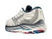 Chaussures de running pour femme Mizuno  Wave Rider 26 Snow White/Silver/Ibiza Blue