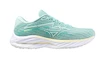 Chaussures de running pour femme Mizuno  Wave Rider 27 Eggshell Blue/White/Anise Flower  UK 7