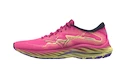 Chaussures de running pour femme Mizuno  Wave Rider 27 High-Vis Pink/Ombre Blue/Luminous  UK 4