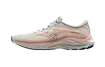 Chaussures de running pour femme Mizuno  Wave Rider 27 Snow White/Nightshadow Blue/Coral Reef