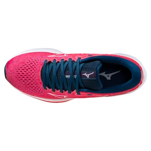 Chaussures de running pour femme Mizuno  Wave Rider Wave Rider 25 / Phlox Pink / White / Gibraltor Sea  UK 5