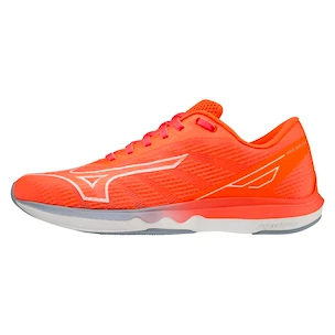 Chaussures de running pour femme Mizuno  Wave Shadow 5 Neon Flame/White  UK 6