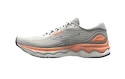 Chaussures de running pour femme Mizuno  Wave Skyrise 4 Snow White/Nightshadow Blue/Coral Reef  UK 4