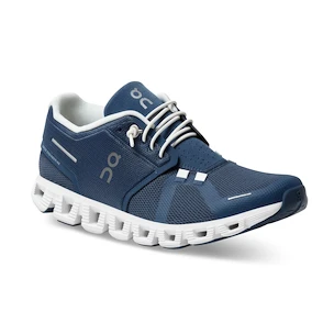 Chaussures de running pour femme On  Cloud 5 Denim/White