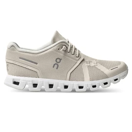 Chaussures de running pour femme On Cloud 5 Pearl/White