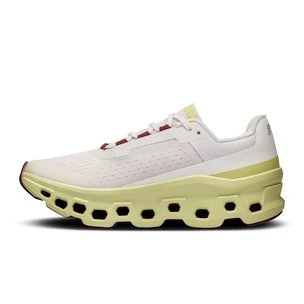 Chaussures de running pour femme On Cloudmonster Frost/Acacia