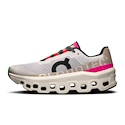 Chaussures de running pour femme On Cloudmonster Silver/Ivory