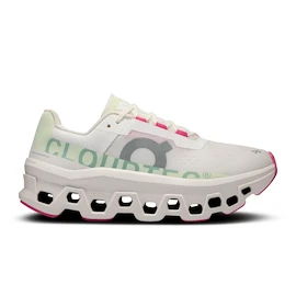 Chaussures de running pour femme On Cloudmonster White/Lima