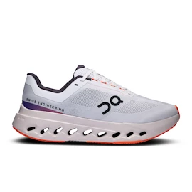 Chaussures de running pour femme On Cloudsurfer Next Wide White/Flame