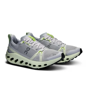 Chaussures de running pour femme On Cloudsurfer Trail Frost/Lima