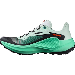 Chaussures de running pour femme Salomon Genesis Bay/Electric Green/Cherry Tomato