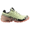 Chaussures de running pour femme Salomon Speedcross 6 Gore-Tex Lime Cream/Mahogany Rose/Black