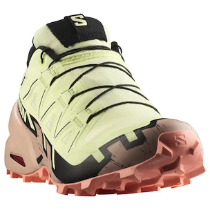 Chaussures de running pour femme Salomon Speedcross 6 Gore-Tex Lime Cream/Mahogany Rose/Black