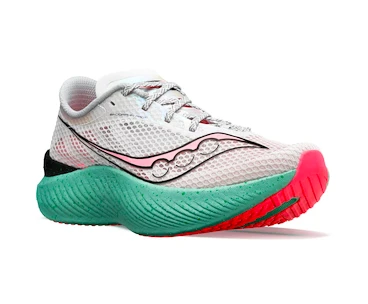 Chaussures de running pour femme Saucony  Endorphin Pro 3 Fog/Vizipink