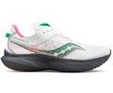 Chaussures de running pour femme Saucony  Kinvara 14 White/Gravel  UK 3,5