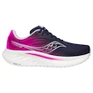 Chaussures de running pour femme Saucony  Ride 18 Navy/Fuchsia