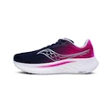 Chaussures de running pour femme Saucony  Ride 18 Navy/Fuchsia