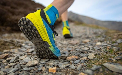 Chaussures de running pour homme Inov-8  Trailroc 280 Yellow/Green  UK 10