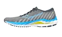 Chaussures de running pour homme Mizuno  Wave Inspire 19 Ghost Gray/Jet Blue/Bolt 2 (Neon)