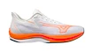 Chaussures de running pour homme Mizuno Wave Rebellion Sonic White/Light Orange/Blue Ashes  UK 6