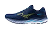 Chaussures de running pour homme Mizuno  Wave Rider 27 Navy Peony/Sharp Green/Swim Cap