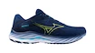 Chaussures de running pour homme Mizuno  Wave Rider 27 Navy Peony/Sharp Green/Swim Cap  UK 10,5