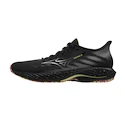 Chaussures de running pour homme Mizuno  Wave Rider 28 Black / Silver / Sunny Lime