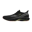 Chaussures de running pour homme Mizuno  Wave Rider 28 Black / Silver / Sunny Lime  UK 6