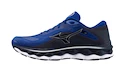 Chaussures de running pour homme Mizuno  Wave Sky 7 Surf the Web/Silver/Dress Blues  UK 14