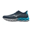 Chaussures de running pour homme Mizuno  Wave Sky 8 Blue Wing Teal / Neo Silver / River Blue