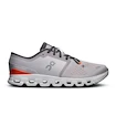 Chaussures de running pour homme On  Cloud X 4 Silver/Flame