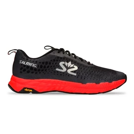 Chaussures de running pour homme Salming Greyhound black/red