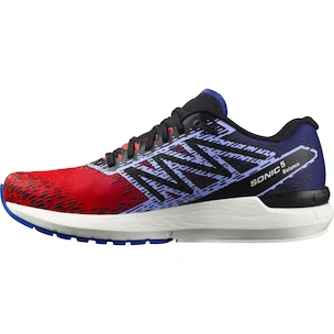 Chaussures de running pour homme Salomon  Sonic 5 Balance Poppy Red/Clematis Blue