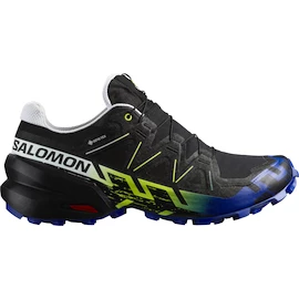 Chaussures de running pour homme Salomon Speedcross 6 Gore-Tex Black/Surf The Web/Safety Yellow