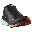 Chaussures de running pour homme Salomon Thundercross  Black/Cherry Tomato/Electric Green