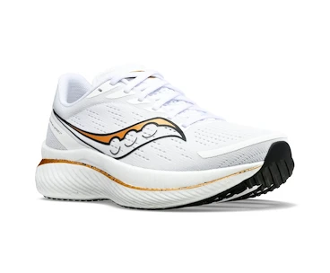 Chaussures de running pour homme Saucony  Endorphin Speed 3 White/Gold