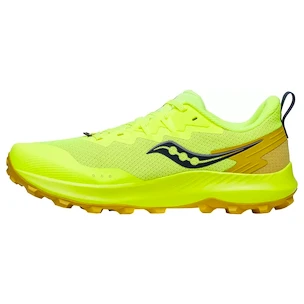 Chaussures de running pour homme Saucony  Peregrine 14 Citron/Oak  UK 7,5