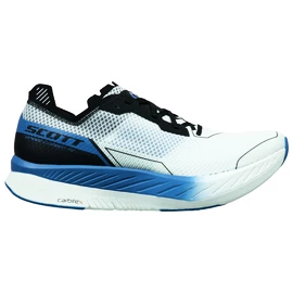 Chaussures de running pour homme Scott Carbon RC White/Storm Blue