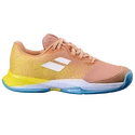 Chaussures de tennis pour enfant Babolat Jet Mach 3 All Court Girl Coral/Gold Fusion