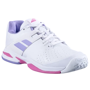 Chaussures de tennis pour enfant Babolat Propulse All Court Junior Girl White/Lavender