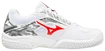 Chaussures de tennis pour enfant Mizuno  Breakshot 3 CC White/IgnititonRed