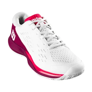 Chaussures de tennis pour enfant Wilson Rush Pro Ace Jr White/Beet Red  EUR 38 2/3