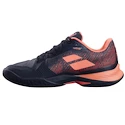 Chaussures de tennis pour femme Babolat Jet Mach 3 AC Women Black/Living Coral